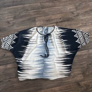 dress barn Patterned Blouse